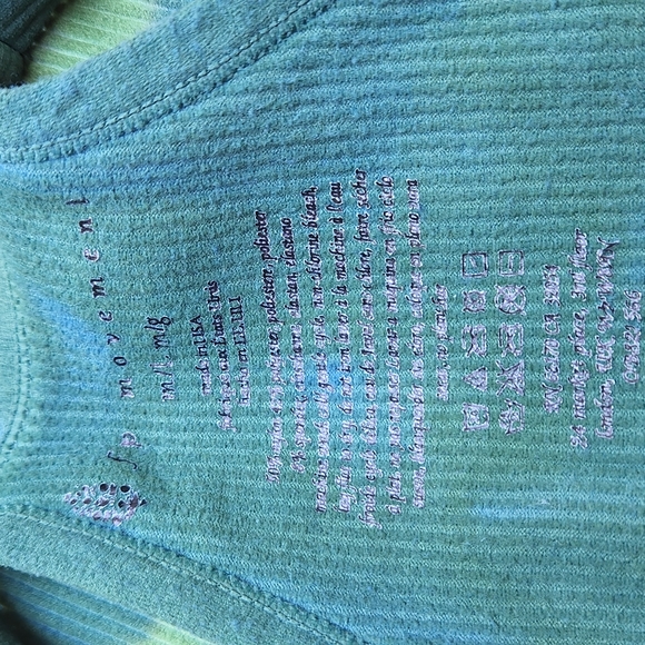 Nwot Free People Movement Happiness Runs Custom Tie Dye Crop Top - Picture 7 of 11